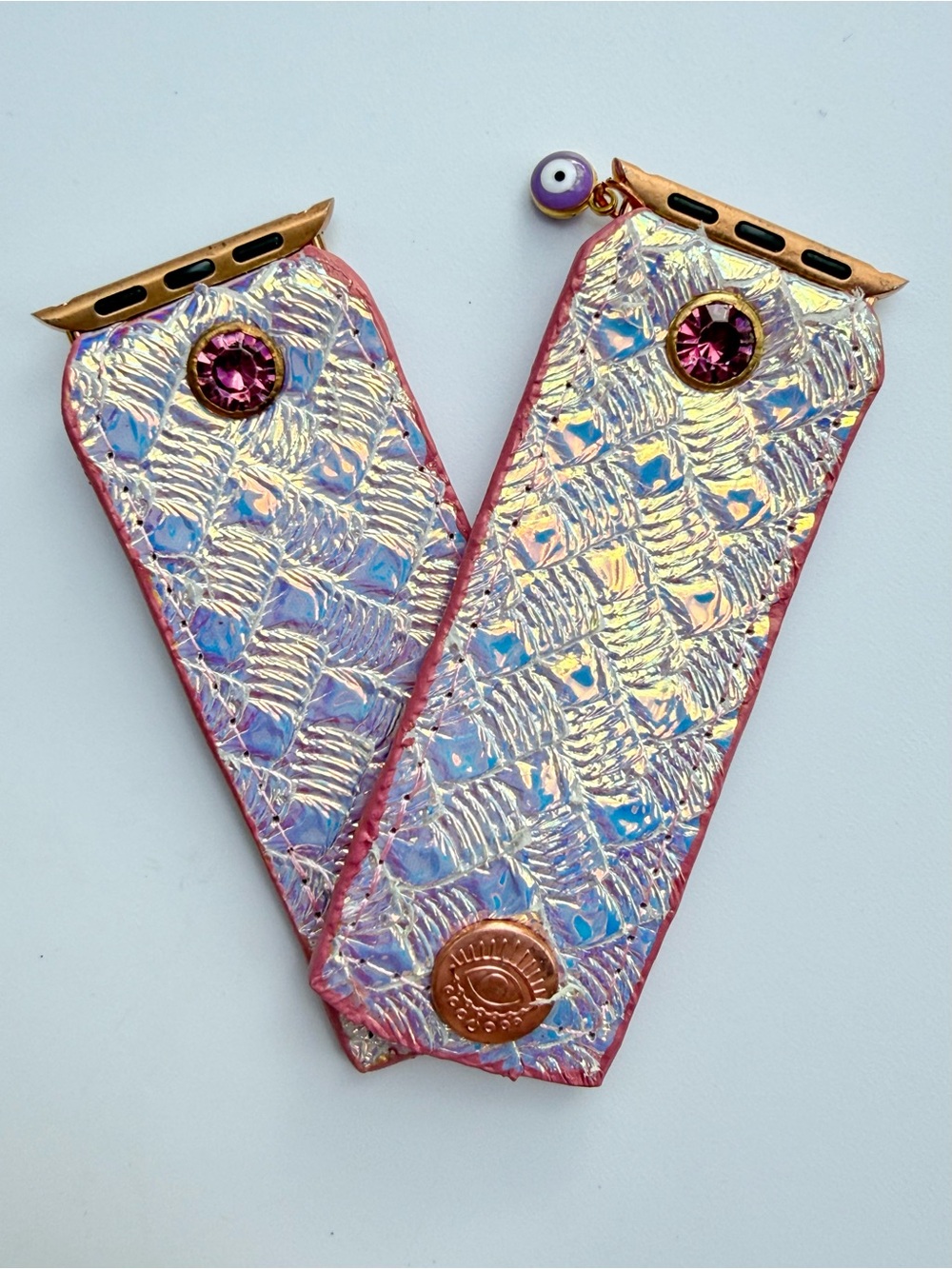 Watch Me Creations Iridescent Woven Together Apple Watch Band